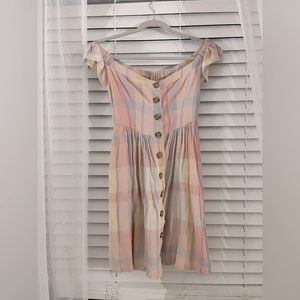 off the shoulder dress